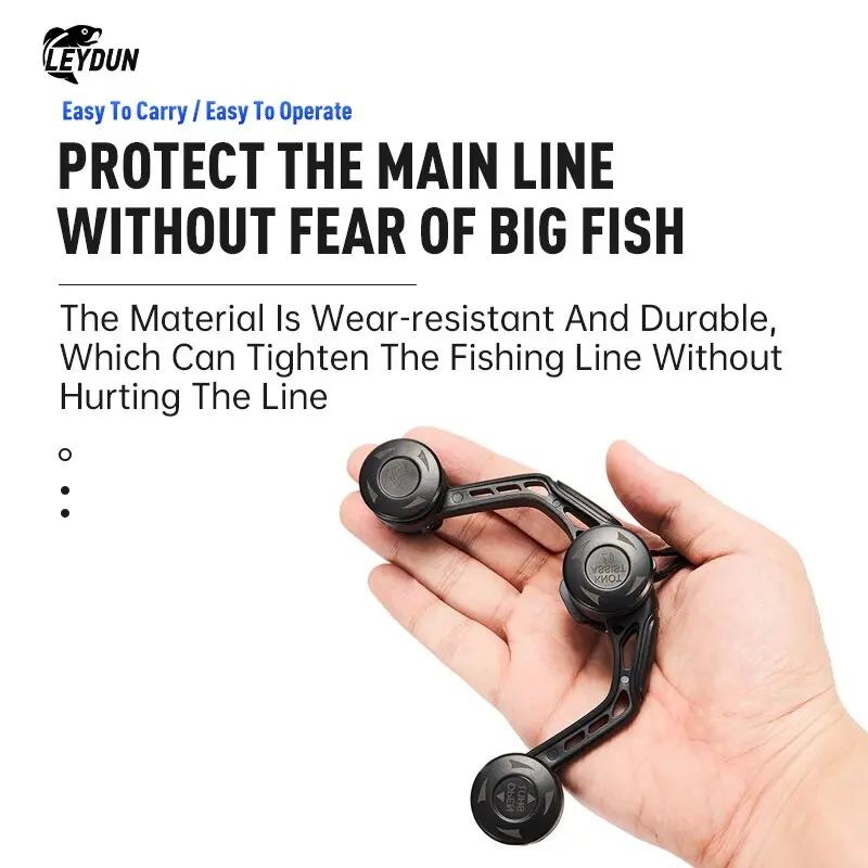 LEYDUN Fishing Tools GT FG PR Knotter Assist Line Leader Connection Knotting Machine Bobbin Winder Lines Wire Japan Knot Tool