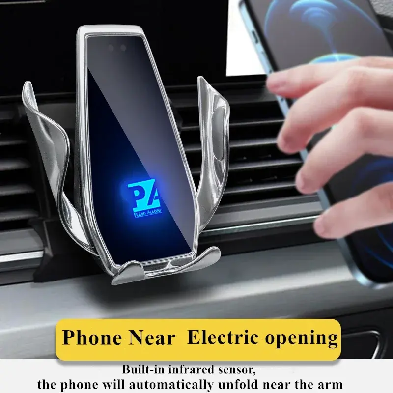 2018 2019 2020 2021 For Audi Q5 Phone Holder Wireless Charger Car Cell Mobile Phones Mount Navigation Bracket GPS Support