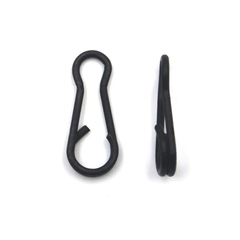 MNFT 100PCS/LOT Quick Links Kwik Change Black Color Carp Fishing Accessories