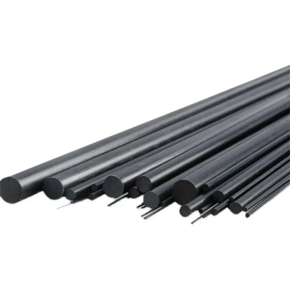 High Strength Carbon Fiber Sticks Wrapping Thread Light Weight Fishing Rod Repair Kit 1mm~10mm Reinforcement Rod