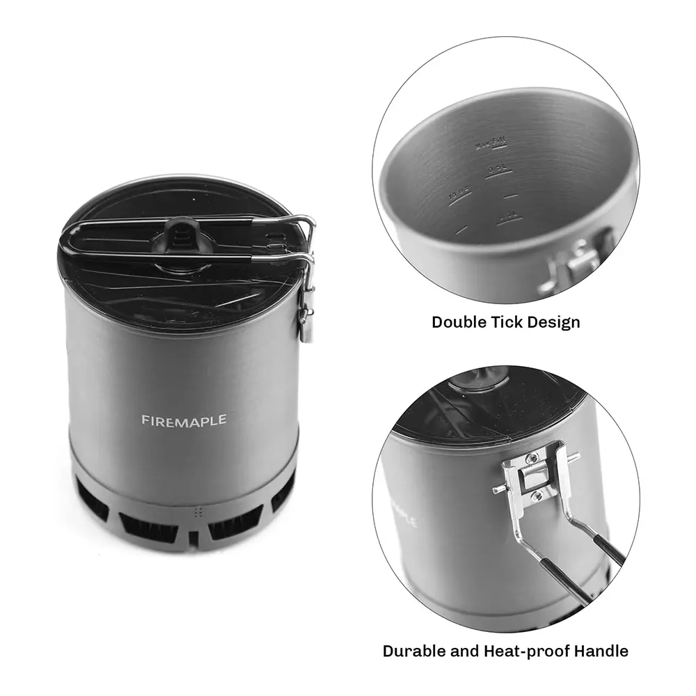 Fire Maple Petrel G2 G3 Ultralight Cooking System Lightweight Outdoor Gas Burner Folding Fork Portable for Hiking Travel Camping