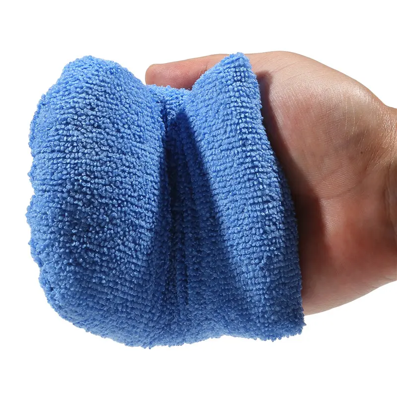 2/4/6Pcs Soft Microfiber Car Wax Applicator Mitts Polishing Sponge Wax Foam Car Wax Applicator Pad Car Detailing Cleaning Tools