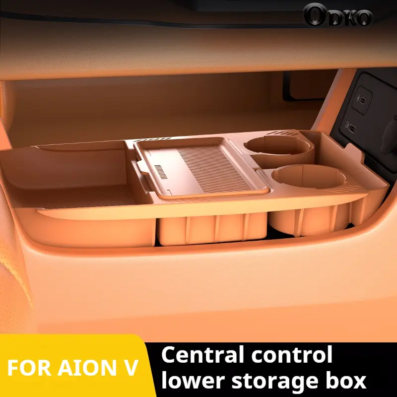 Silicone Storage Box FOR AION V Center Console Modification Anti-slip Pad Car Accessories Organizer Decoration