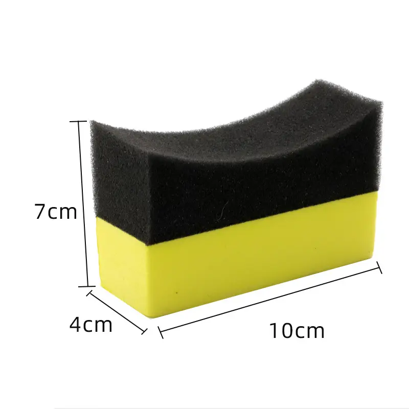 Cleaning Sponge Brush Car Wheel Tire Wash Wipe Water Suction Sponge Pad Wax Polishing Tyre Brushes Tools Car Wash 1/2Pcs