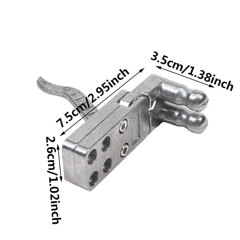 Slingshots Release Device Aluminum/ Zinc Alloy Profession Slingshots Release Device Catapult Triggers DIY Accessories Tools