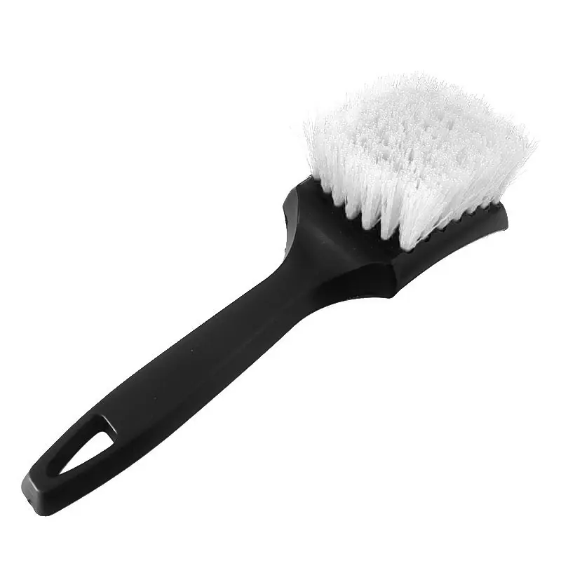 Car Tire Rim Brush Wheel Hub Cleaning Brushes Car Wheels Detailing Cleaning Accessories Black Tire Auto Washing Tool Brushes
