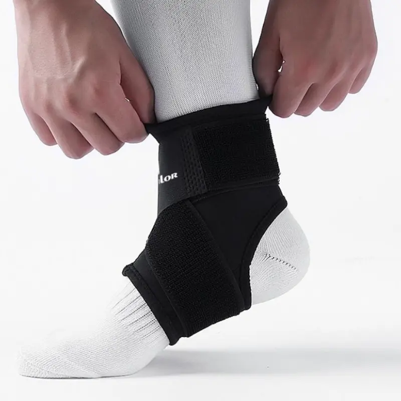 1Pcs Bandage Elastic Breathable Ankle Strap Support Strong Ankle Sports Protection Stabilize Ligaments-Eases Swelling Sprained
