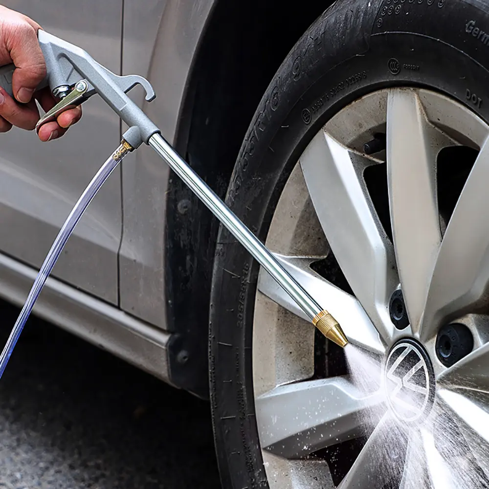 Pneumatic Cleaning Gun High-pressure Spray Gun Car Engine Oil Dirt Water And Air Dual-purpose Adjustable Air Pressure Dust Tool