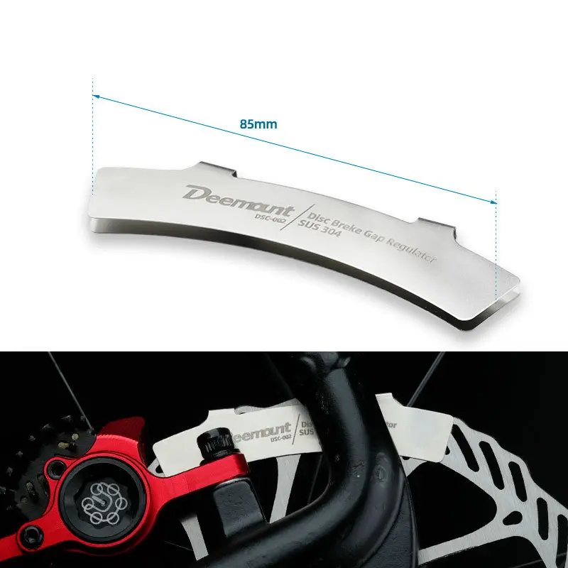 Bicycle Disc Brake Pad Adjustment Alignment Tool Plate Brake Rotor Adjustment Bicycle Brake Adjustment Pad Cycling Repair Tool
