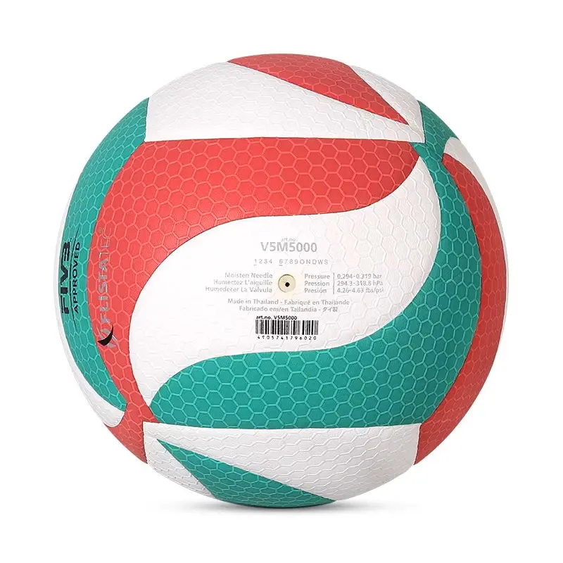 Molten Original Volleyball Ball Standard Size 5 High Quality Balls Outdoor Indoor Match Training Game voleibol V5M5000