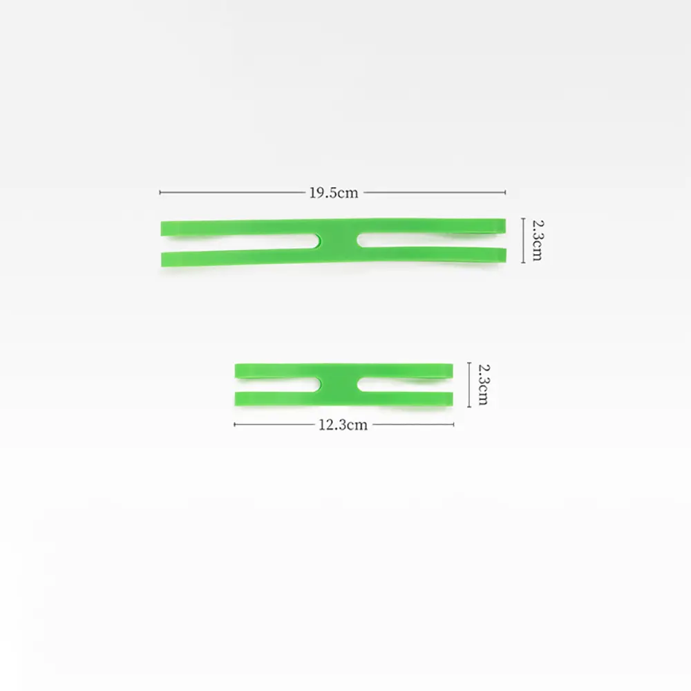 Outdoor Camping Tableware Storage H-shaped Silicone Strap Elastic Color Tie Portable Cutlery Packing Strap Camping Equipment