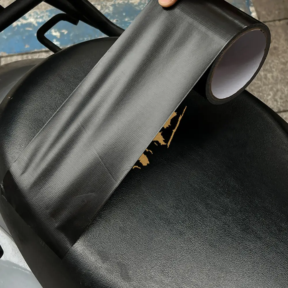 1Roll Motorcycle Seat Repair Sticker Universal Autocycle Seats Cushion Protector Film Leather Sofa Self-adhesive Repair Tape