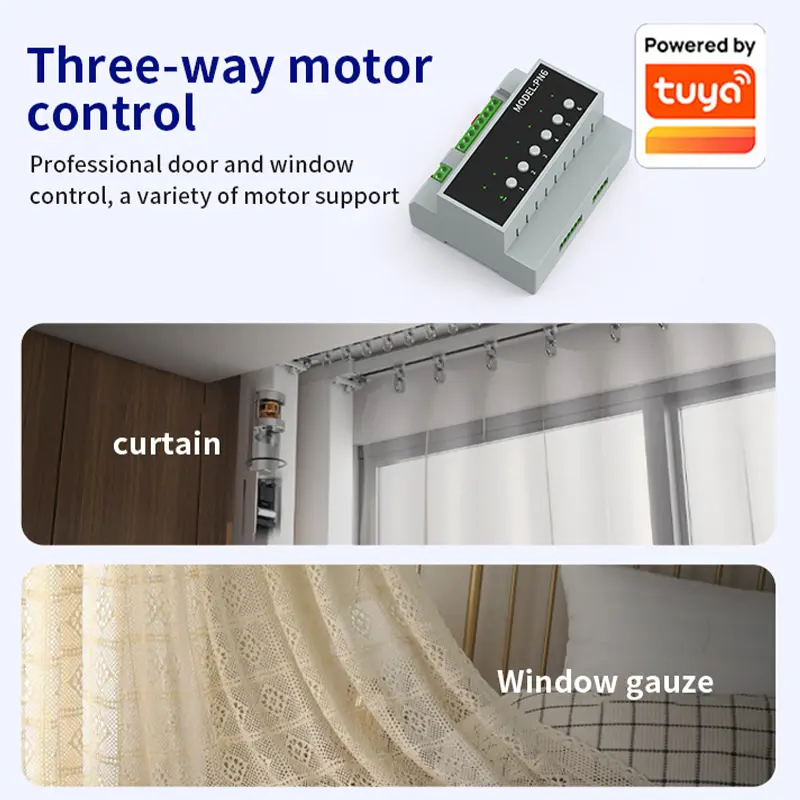 Tuya Smart Zigbe WIFI 6 CH 16A Relay Switch Module 6-way Power Remote Control Appliance Control Relay Module 110V-240V