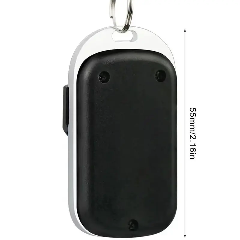 5/10PCS Duplicate Garage Door Remote Control 433MHZ Electric Garage Door Key Wireless Duplicate Remote Control Metal 4 Button
