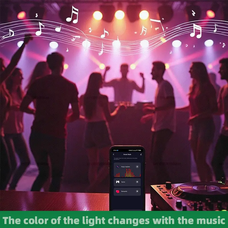 Tuya Candle Lamps APP Control Smart Bulb Bluetooth RGB 220V 110V LED Light Dimmable Smart Life Room Home Group Crystal Lamps