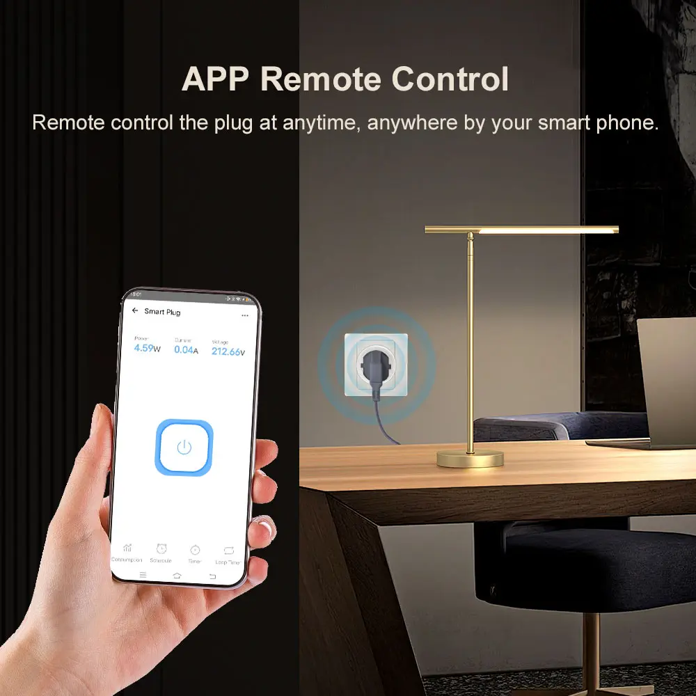 eWelink Smart Socket EU16A/20A Wifi Smart Plug With Power Monitor Smart Life APP Remote Control Support Google Assistant Alexa
