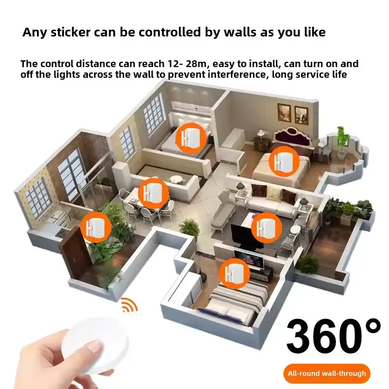 Remote Switch Pusher Wireless Remote Control Light Switch Off Without Getting Out Of Bed Smart RF433 mhz Light Switch Robot Push