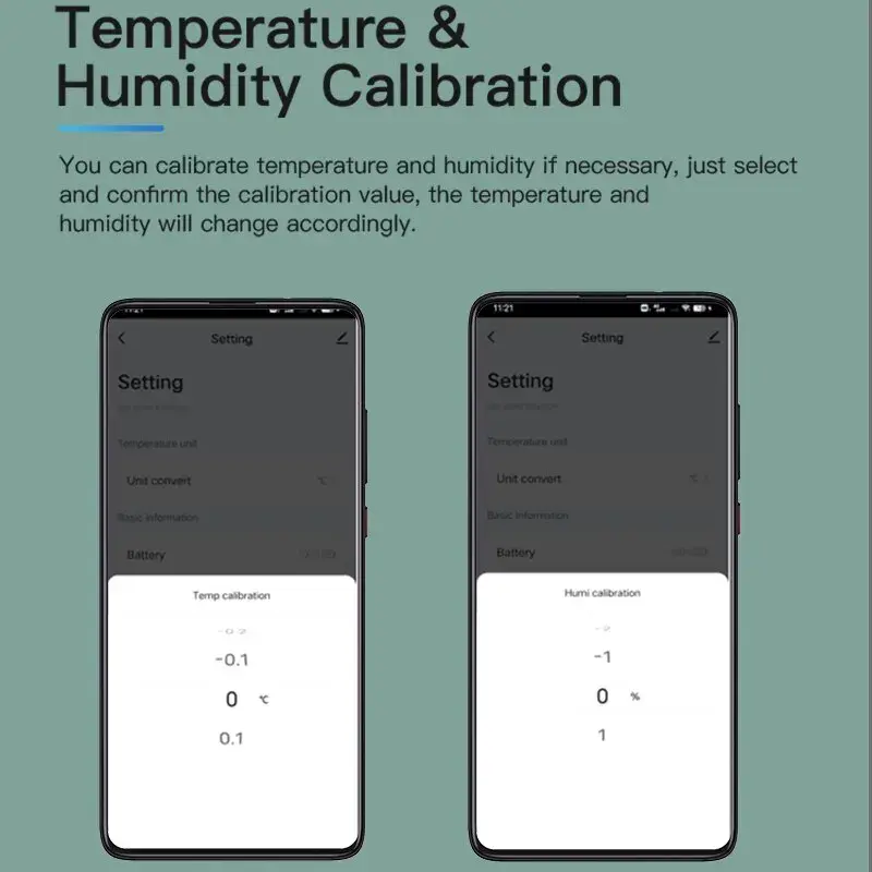 Tuya Smart Temperature Humidity Sensor Mini  New Upgrade Bluetooth-Compatible APP Remote Control Thermometer Hygrometer