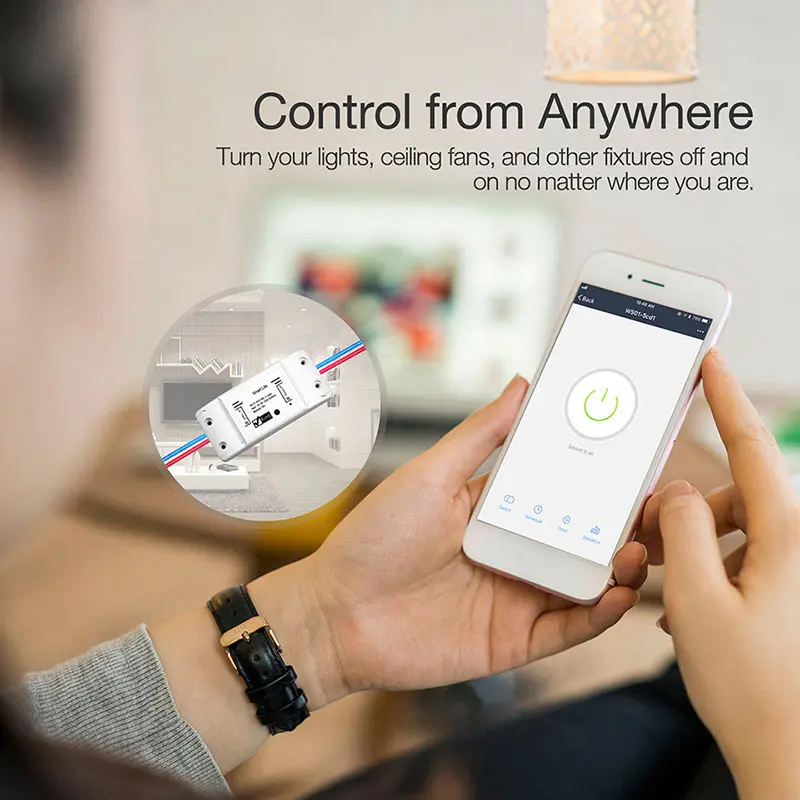 Tuya WiFi Smart Switch Motorized Ball Valve Timing AC220V Water Auto Valve Controller Works With Alexa Google Home
