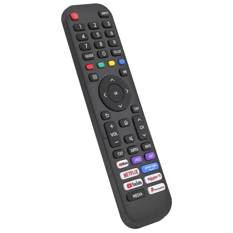 Universal Remote for All Hisense TV Remote Replacement Smart TV Remote for Hisense 4K UHD Android Smart TV with Netflix Prime