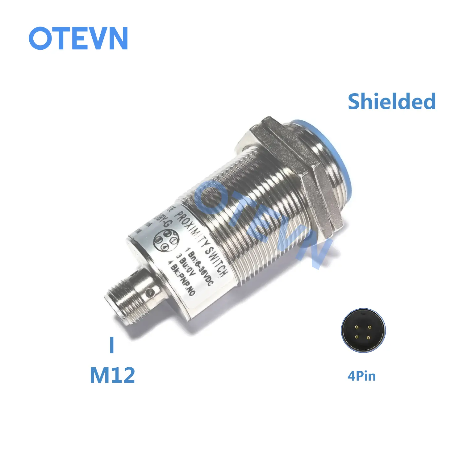 Air Plug M30 Proximity Sensor Switch LJ30A3 Inductive Detection Approach 4Pin 6-36V PNP NPN Normal Open Close Automation PLC