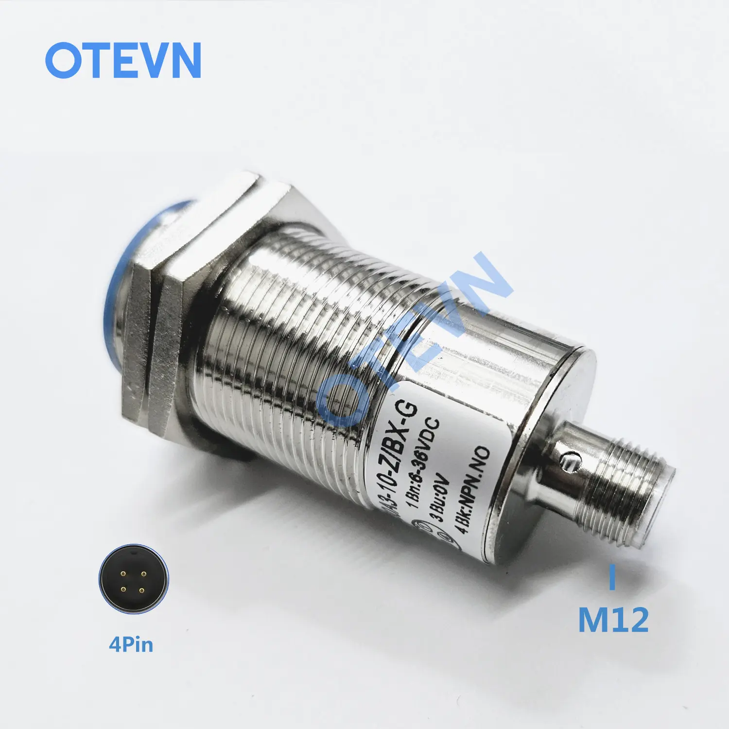 Air Plug M30 Proximity Sensor Switch LJ30A3 Inductive Detection Approach 4Pin 6-36V PNP NPN Normal Open Close Automation PLC