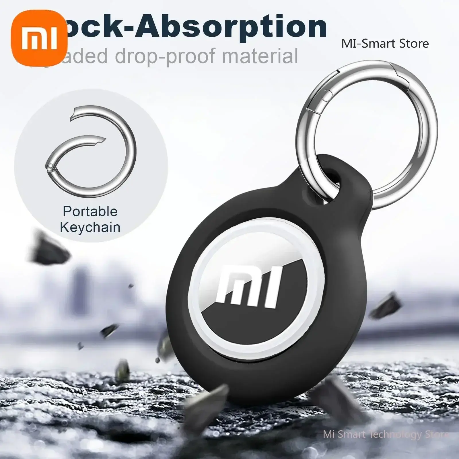Xiaomi Wireless Mini Smart Tracker Anti-lost Alarm Key Child Bag Wallet Finder Bluetooth Locator Smart Tag For iPhone Android