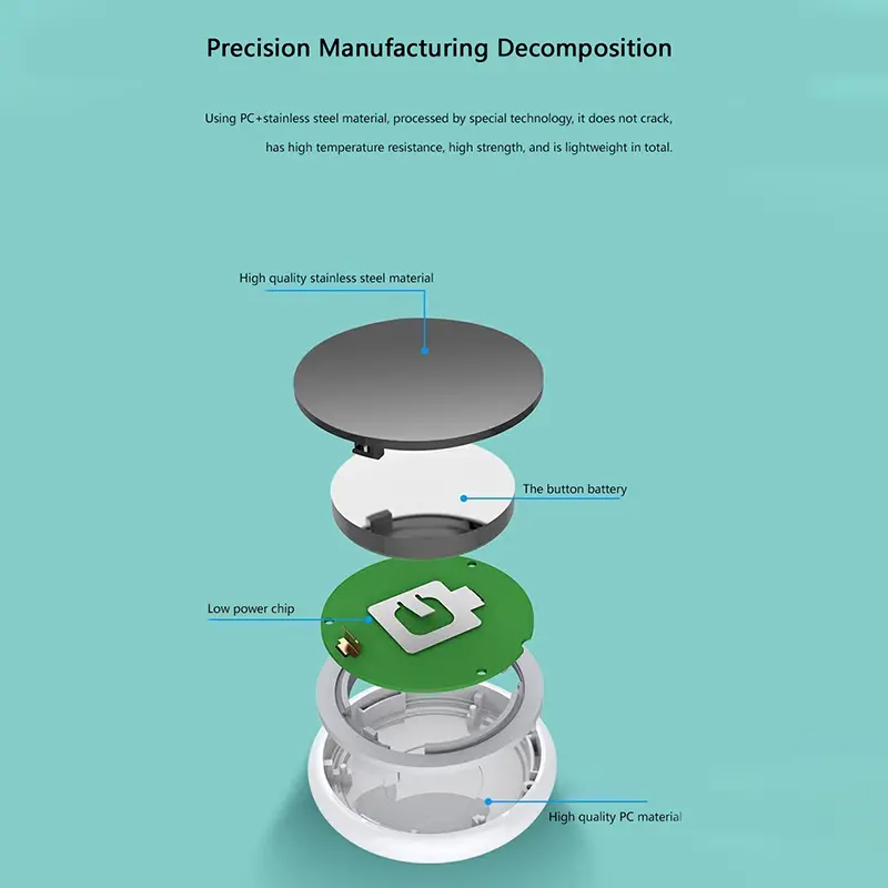 Xiaomi Mini Smart Anti-Lost Tracker Reminder For Pets Kids Bag Wallet 5G Bluetooth GPS Device Air Tag Finder Tracking Locator