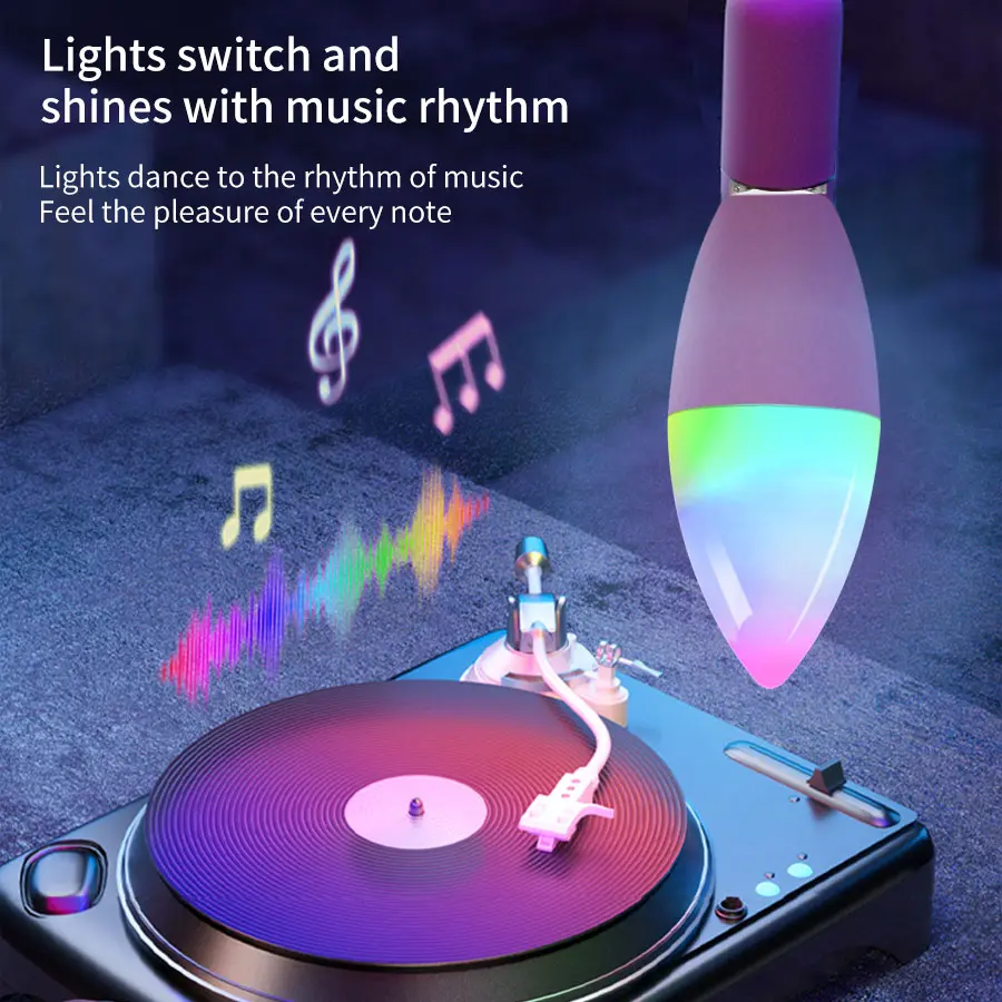 Tuya Smart WiFi LED Bulb E14 Candel Light 5W 7W 9W 220V With RF 2.4G Remote Tuya Smart Life APP Voice Control Alexa Google Home