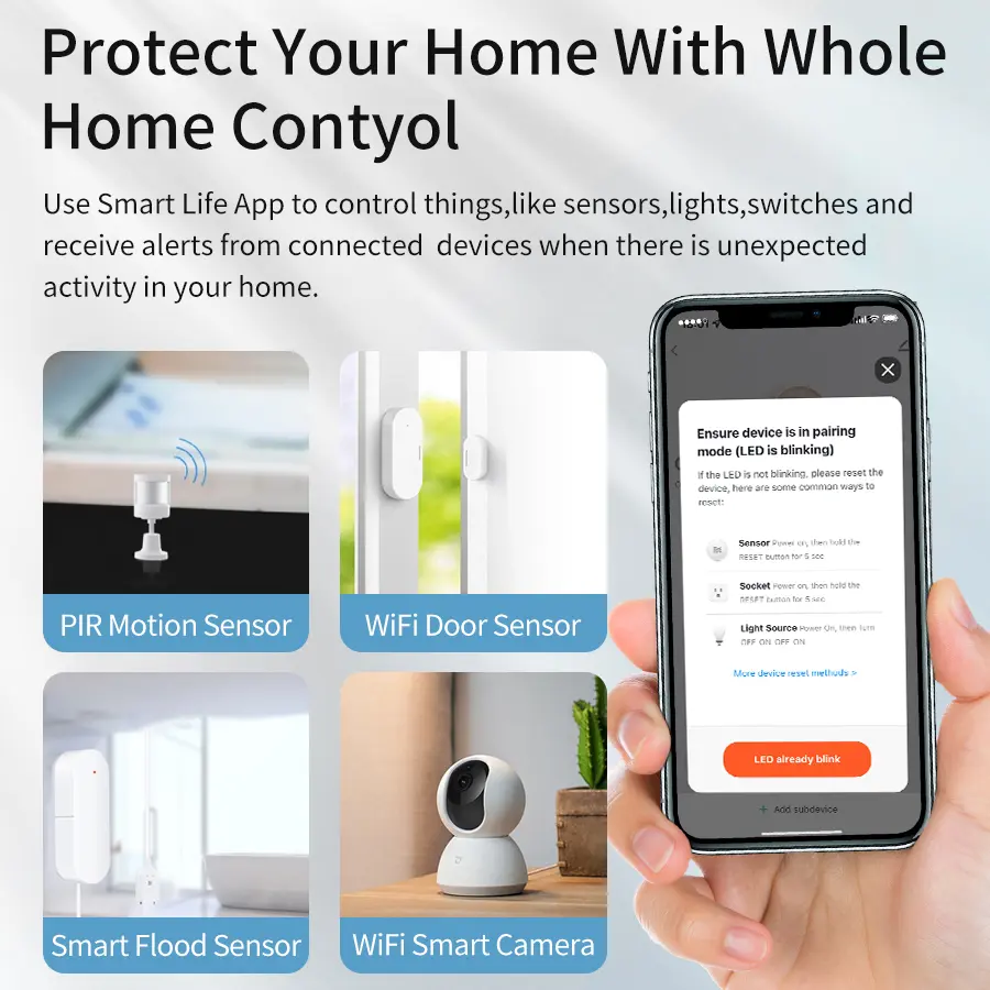Tuya Smart Multi-Mode Gateway ZigBee Wi-Fi Bluetooth Hub Smart Home Bridge Wireless Remote Control Works with Alexa Google Home