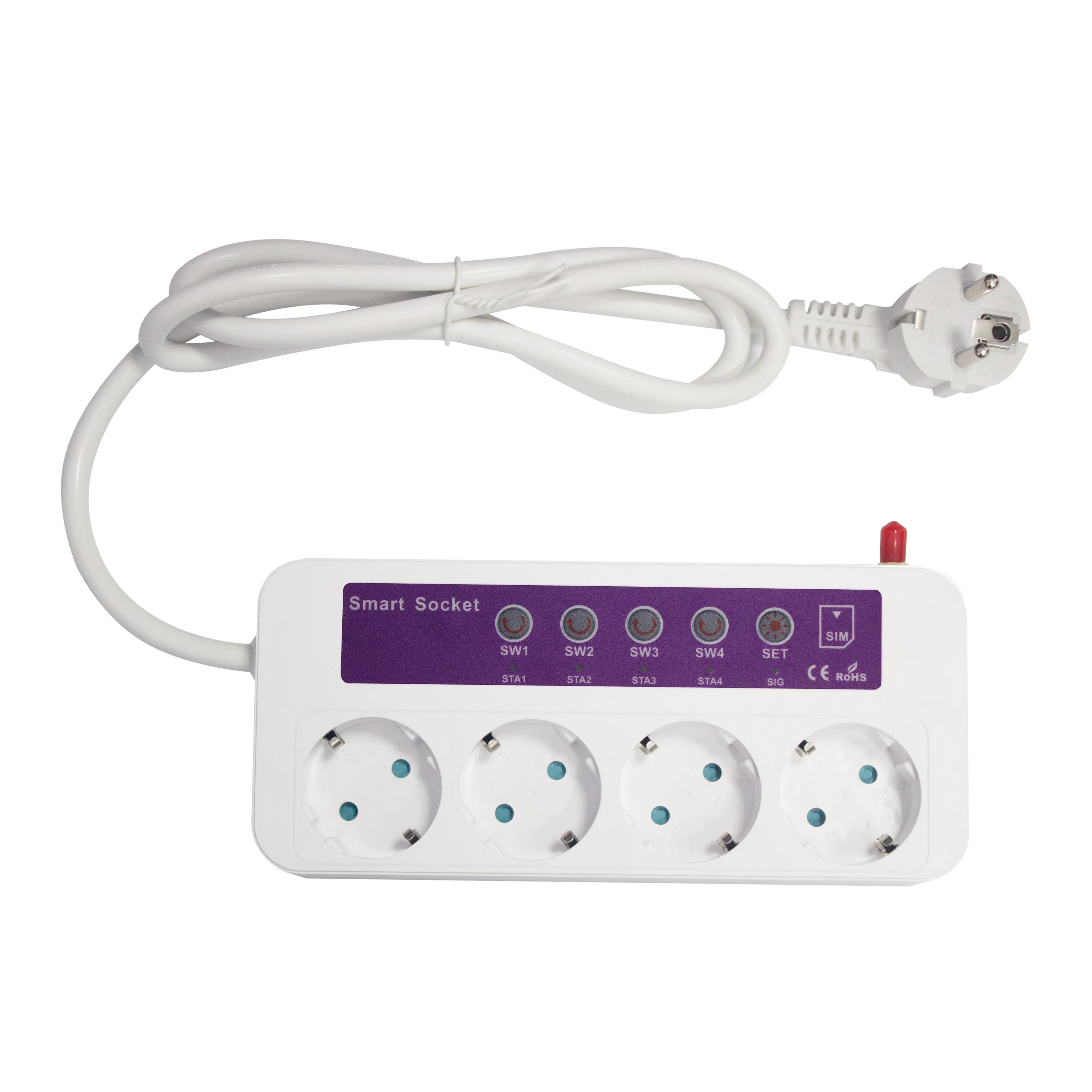SC4-WLTE Smart Socket 4G LTE SMS Dial APP WEB Remote Control OFF/ON Power Switch Plug 16A