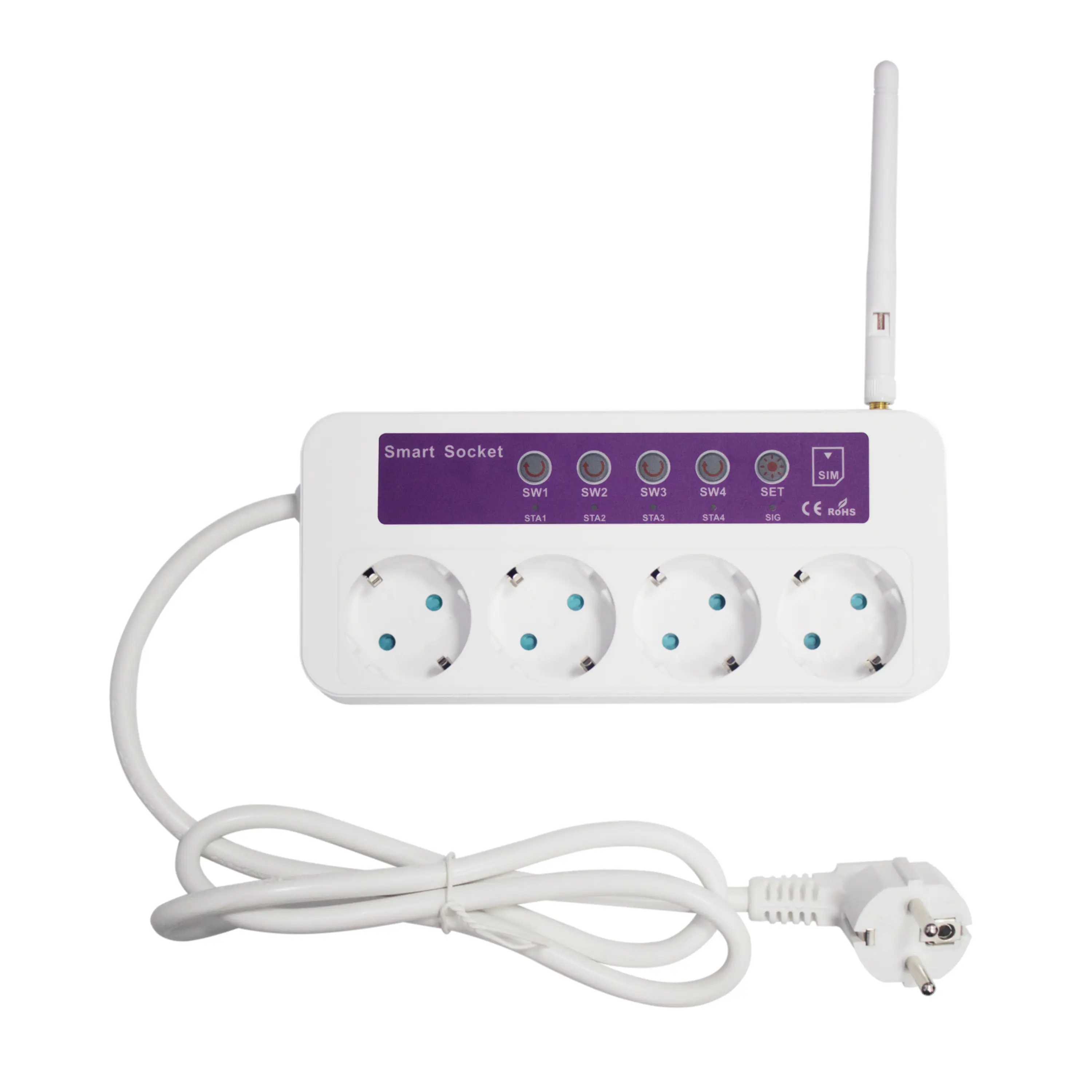 SC4-WLTE Smart Socket 4G LTE SMS Dial APP WEB Remote Control OFF/ON Power Switch Plug 16A