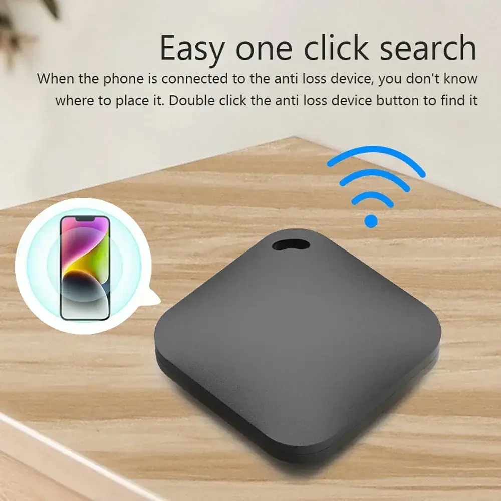 Bluetooth GPS Smart Tracker Work with Apple Find My APP ITag Anti Lost Reminder Device MFI Rated Locator Car Key Pet Kids Finder