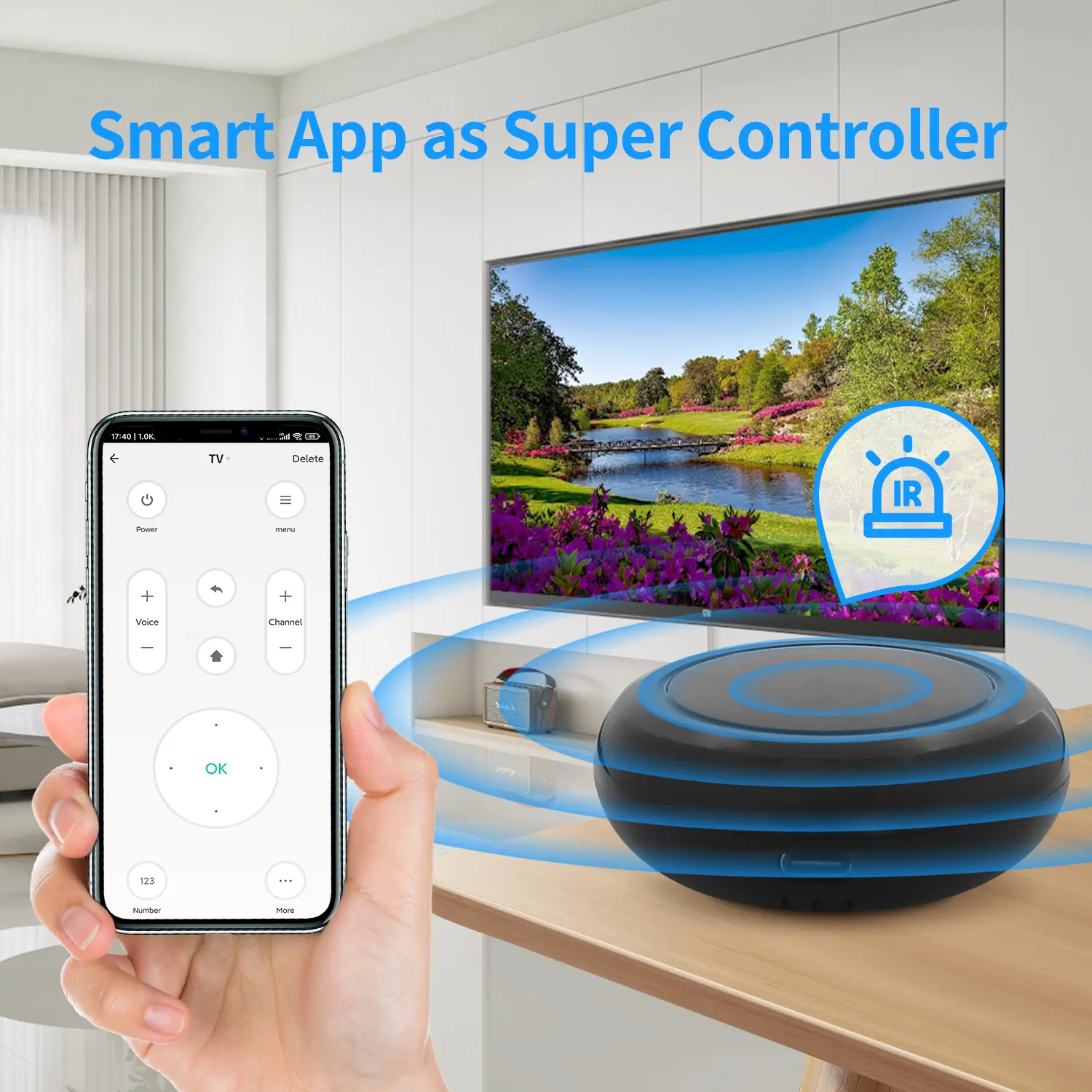 WIFI Smart IR Remote Controller For Air Conditioner TV DVDs Tuya APP Intelligent Infrared Universal Smart Life Alexa Google Home