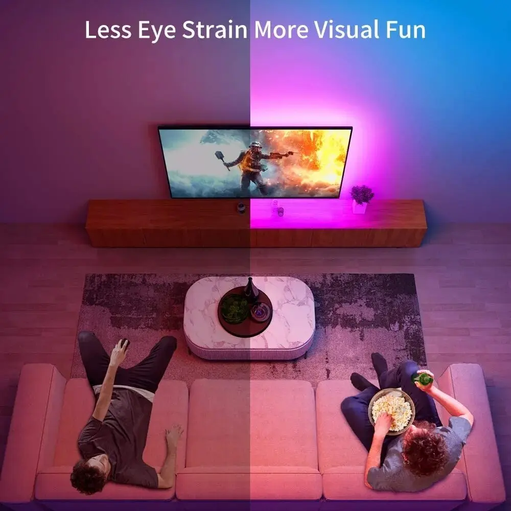 1/2/3/5M USB Led Strip Lights RGB 5050 Bluetooth APP Control Led Flexible Diode Decoration For Living Room Lamp Ribbon
