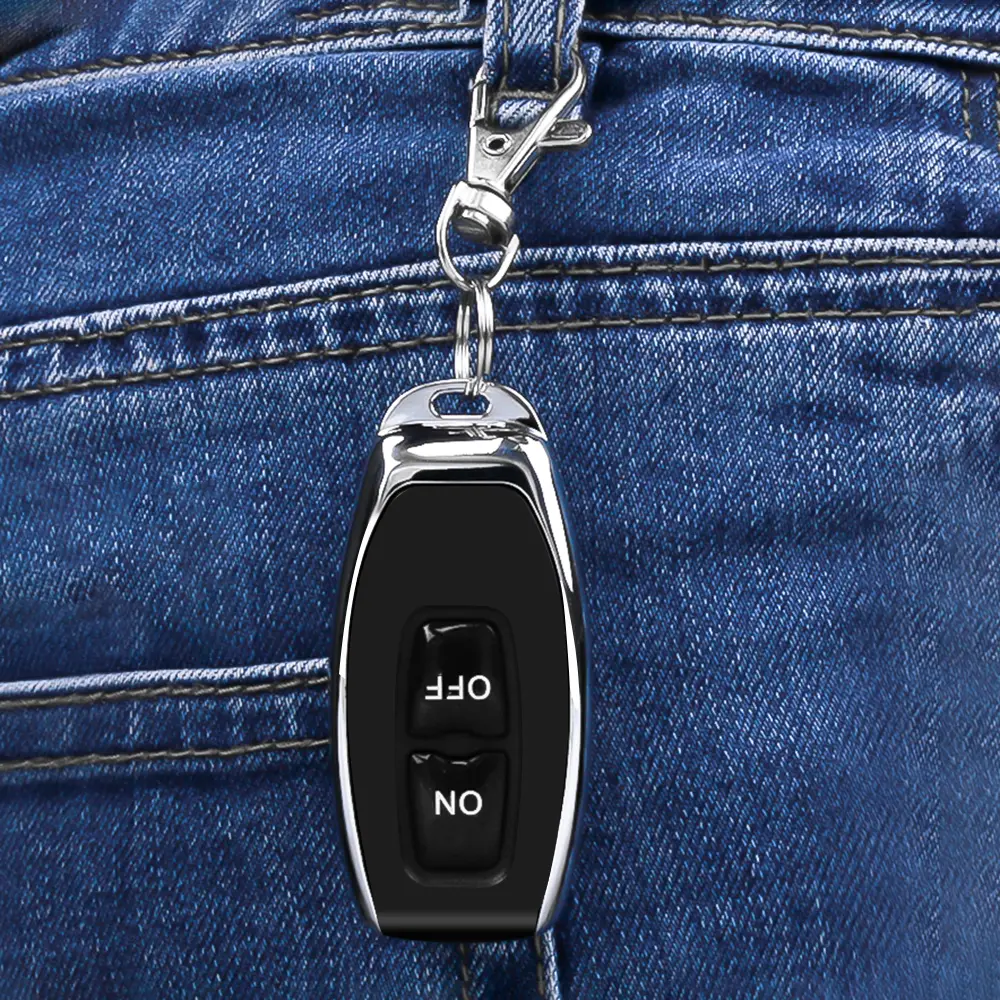 433MHz Learning Remote Control RF Remote Contro Learning Code EV1527 Smart Home Transmitter For Car Gate Garage Door Alarm Key