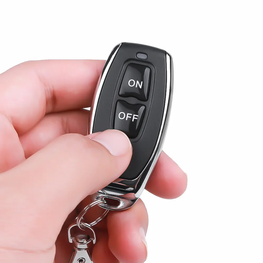 433MHz Learning Remote Control RF Remote Contro Learning Code EV1527 Smart Home Transmitter For Car Gate Garage Door Alarm Key