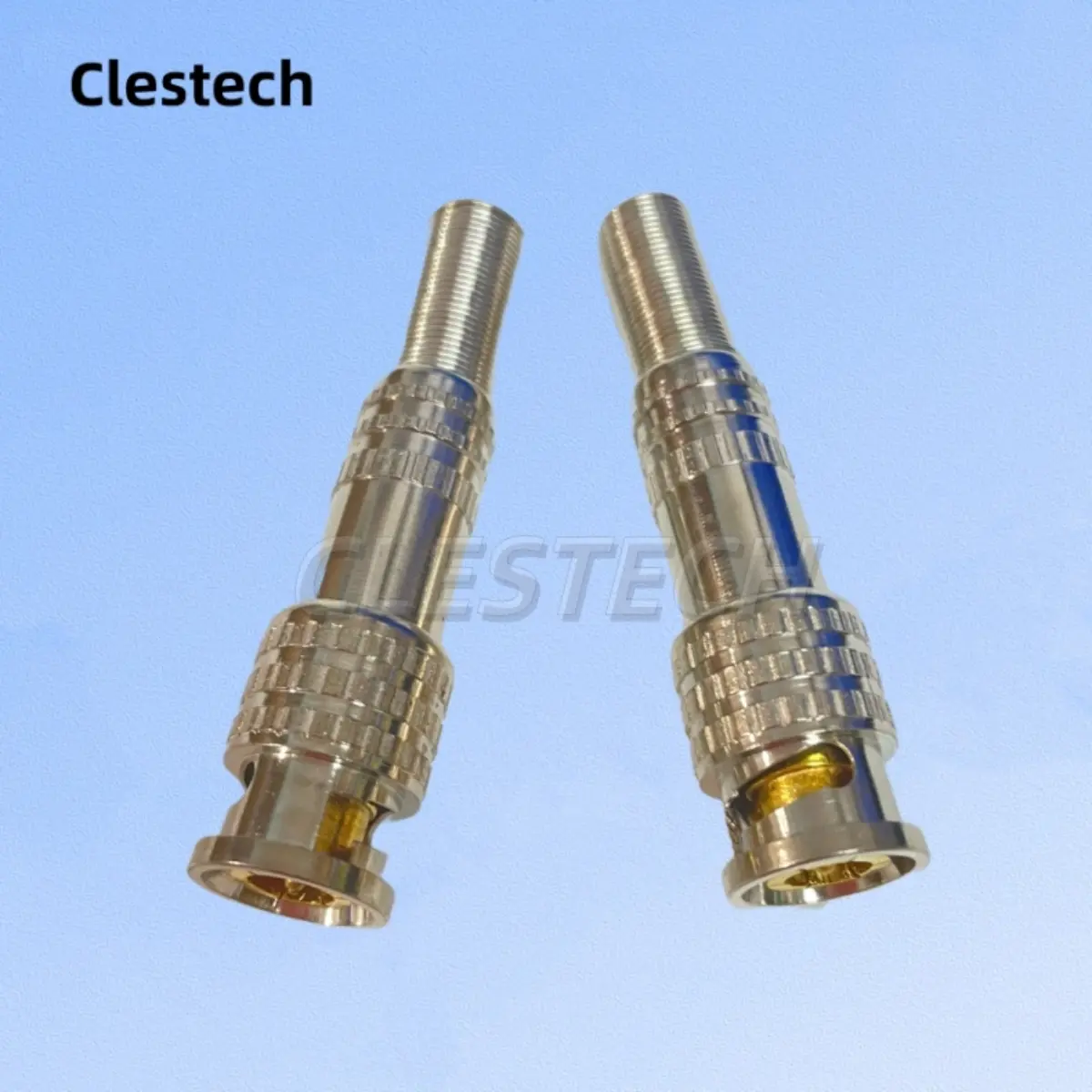 BNC Solderless Connector Q9 - 75-5 Coaxial for HD Video & CCTV Monitor, Welding-Free BNC Female Plug, Low Signal Loss Connector