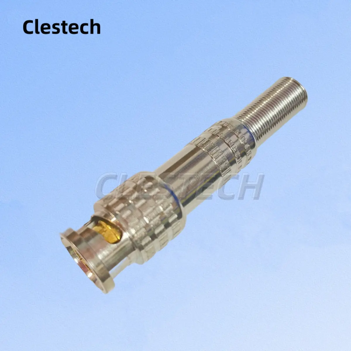 BNC Solderless Connector Q9 - 75-5 Coaxial for HD Video & CCTV Monitor, Welding-Free BNC Female Plug, Low Signal Loss Connector