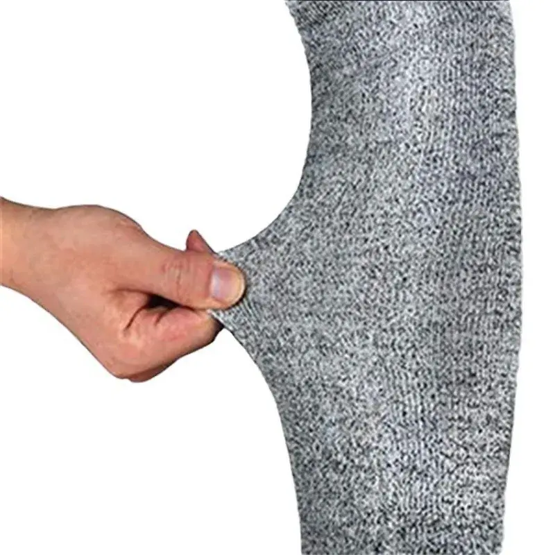1Pc Level 5 HPPE Cut Resistant Anti-Puncture Work Protection Arm Sleeve Cover Cut-resistant Arm Sleeve ED-shipping