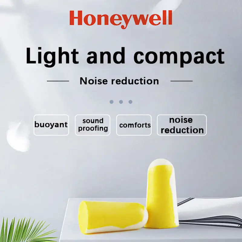 Honeywell 303S Anti-Noise Sleep Earplugs Small Industrial Noise Reduction SNR=32dB Noise-Isolating Earplugs Soft Noise Reduction