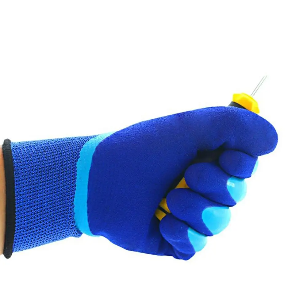 1 Pair Children Labor Cartoon Protective Gloves Camping Gardening Picking Beach Comb Thicken Wear-Resistant Latex Gloves