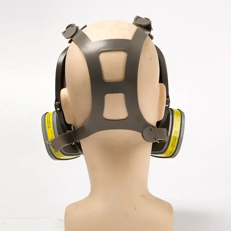 3M 6800 Gas Dust Mask Full Face Respirator Original 6898 PC HD Anti Fog Washable Replacement Screen Headband Chemical Protection