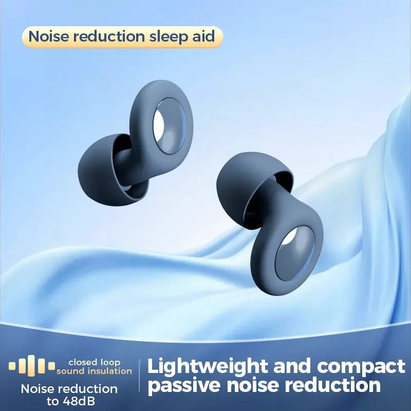 Quiet Ear Plugs for Sleeping Noise Reduction Super Soft Reusable Hearing Protection Anti noise earplugs for Concerts Travel Work