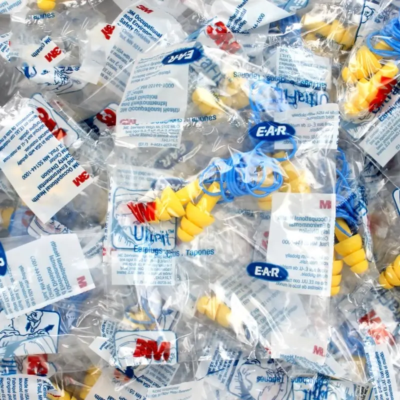 3M Noise Reduction Earplugs 340-4004 Anti-Noise Swimming Earplugs Noise Insulation Washable Waterproof Industrial Noise Reductio
