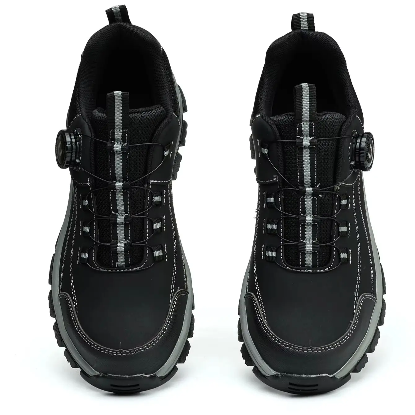 Men's Steel Head Safety Shoes Puncture And Smash Resistant Lightweight Sole Breathable Upper for Outdoor Workshop Work Shoes