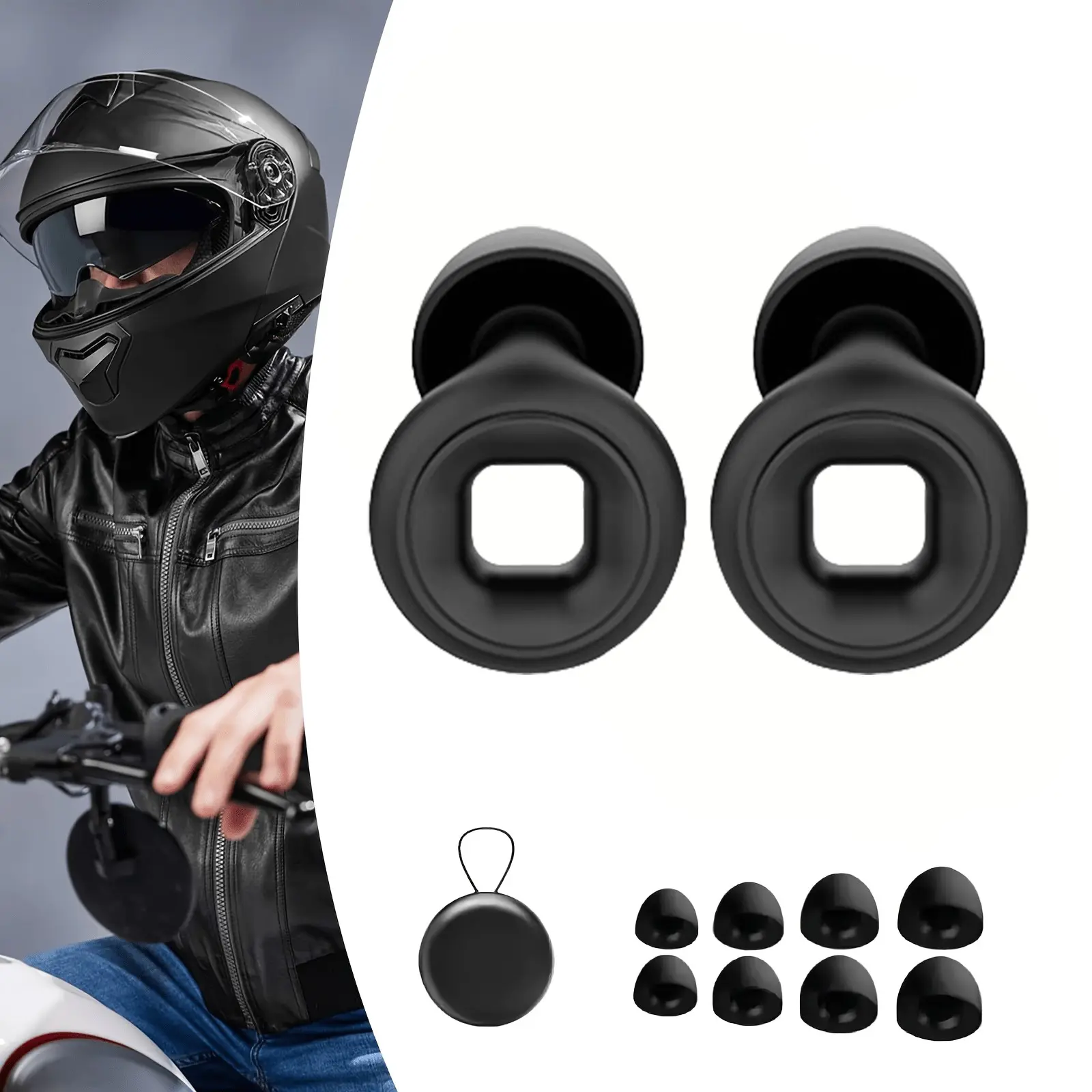High-Fidelity Motion Earplugs - Earplugs Suitable For Outdoor Travel And Sports Activities. Noise Reduction Earplugs For Cycling