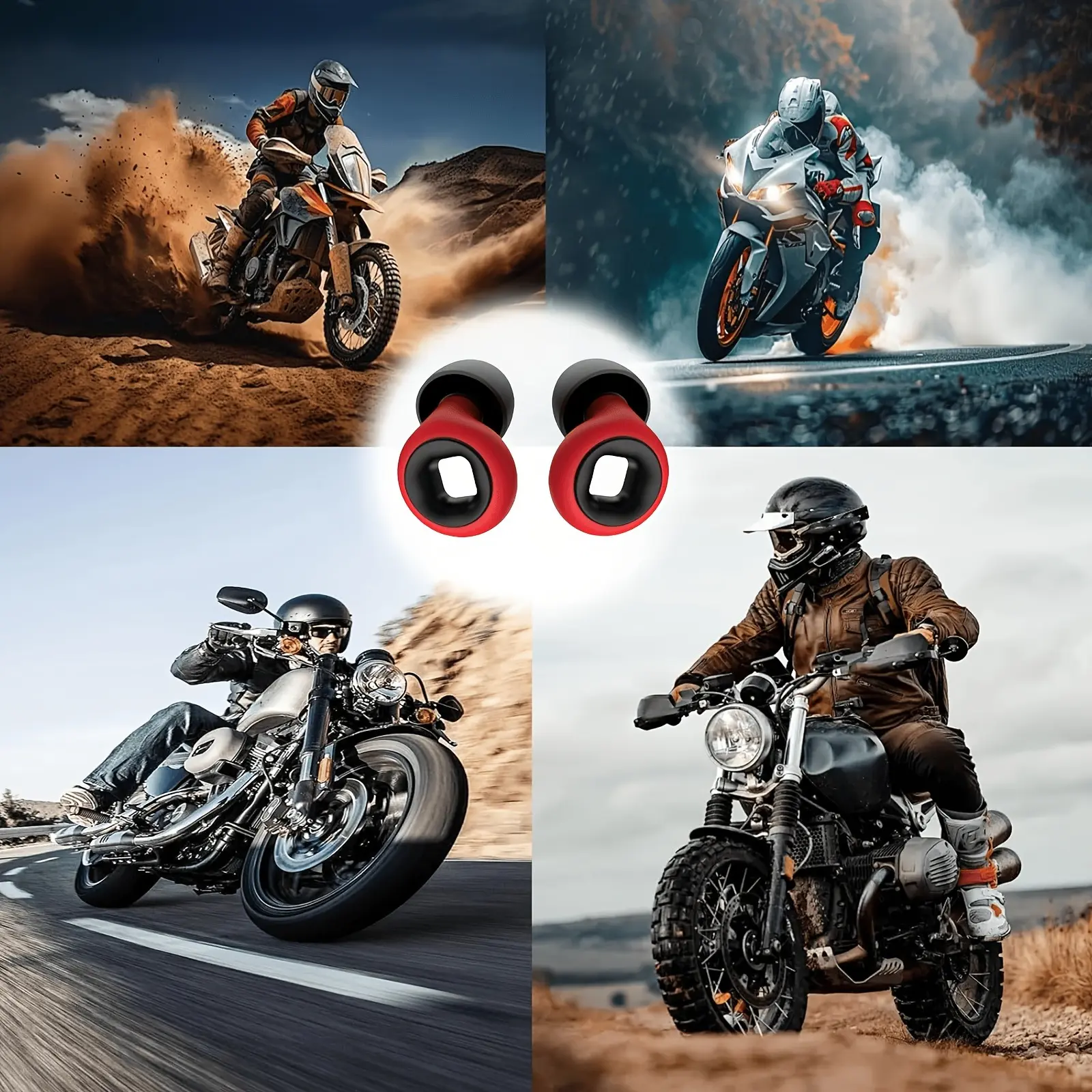 High-Fidelity Motion Earplugs - Earplugs Suitable For Outdoor Travel And Sports Activities. Noise Reduction Earplugs For Cycling