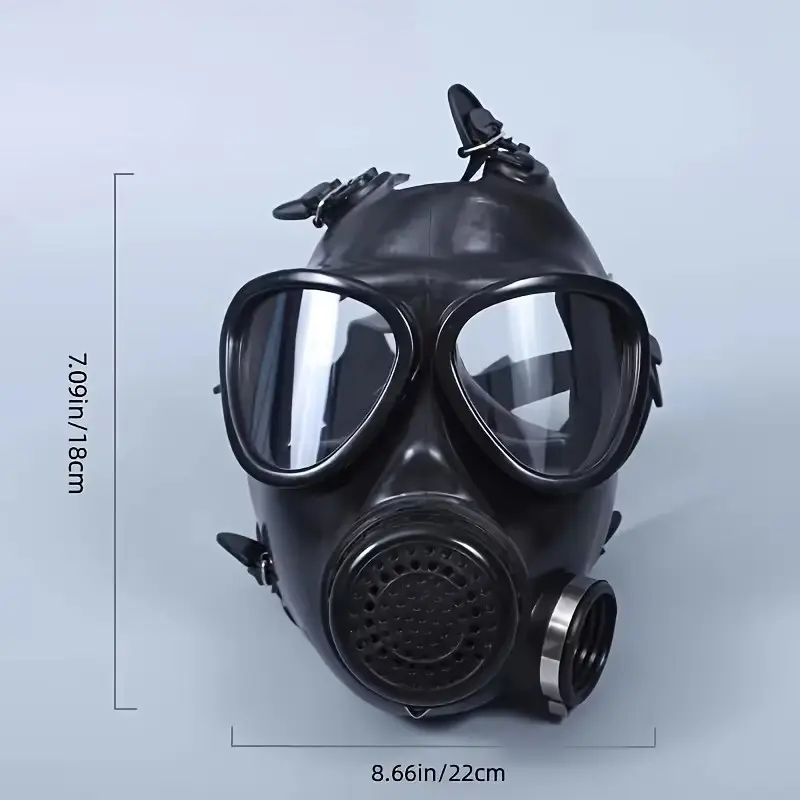 MF14/87 Gas Mask, equipped with an activated carbon filter, protects against steam, chemicals, etc.