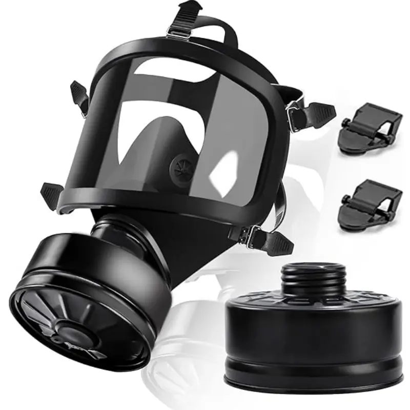 MF14/87 Gas Mask, equipped with an activated carbon filter, protects against steam, chemicals, etc.